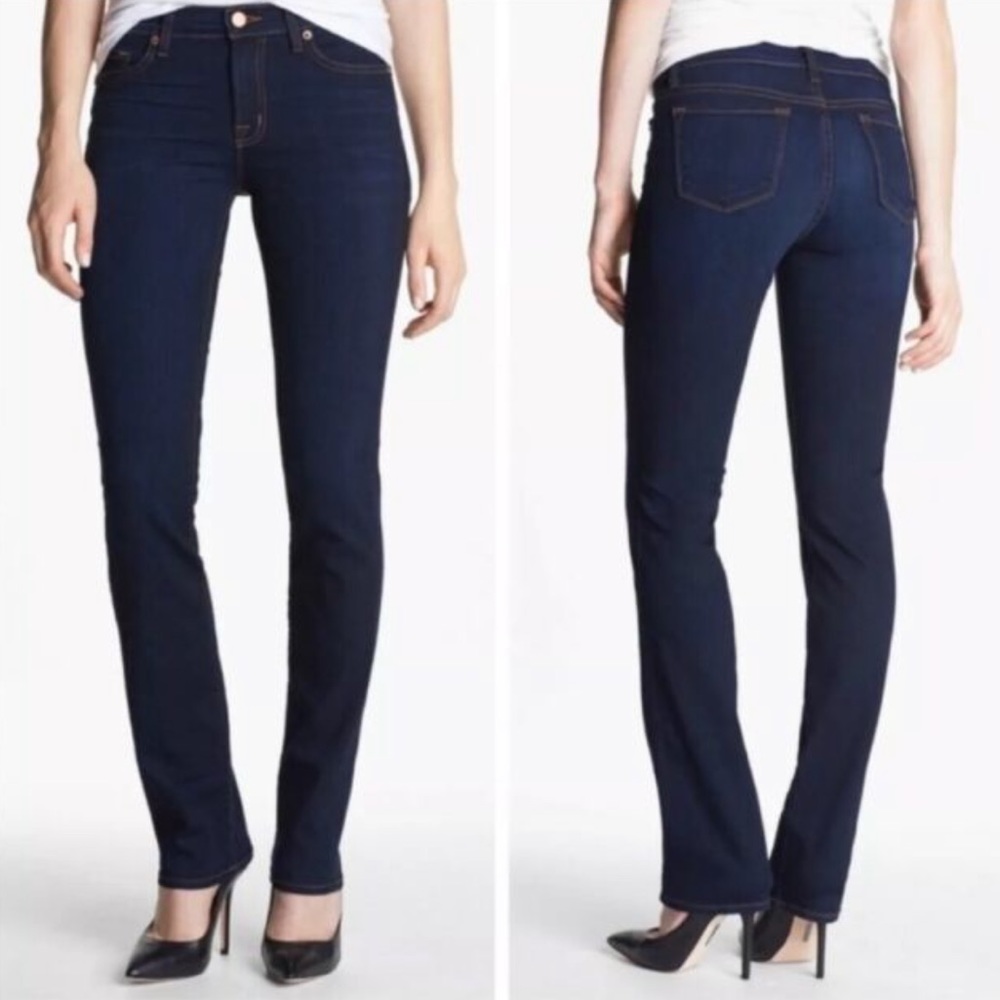 J. Brand Dark Wash Stretch Denim Jeans Sz 28